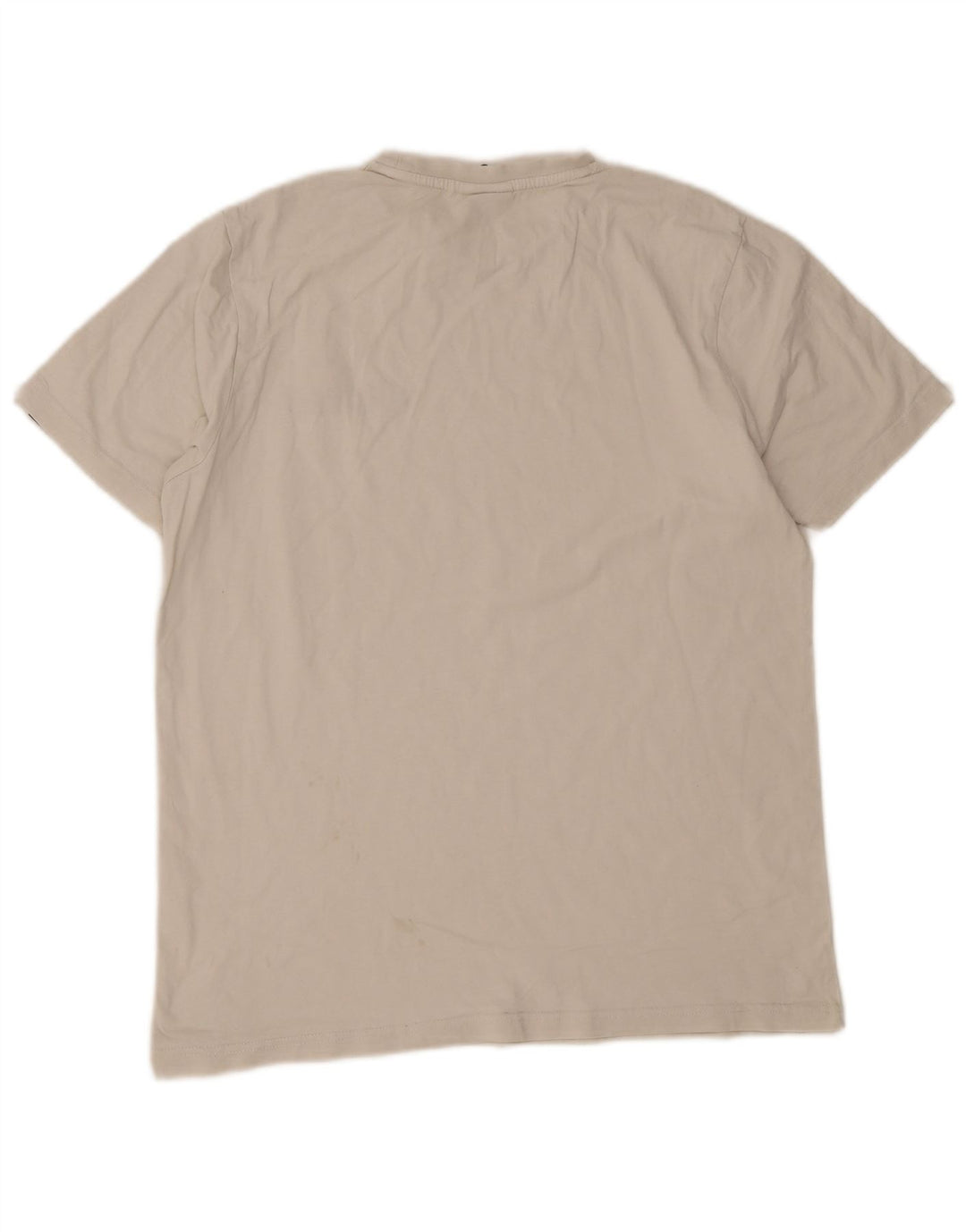Ellesse Mens Graphic T-Shirt Top Large White
