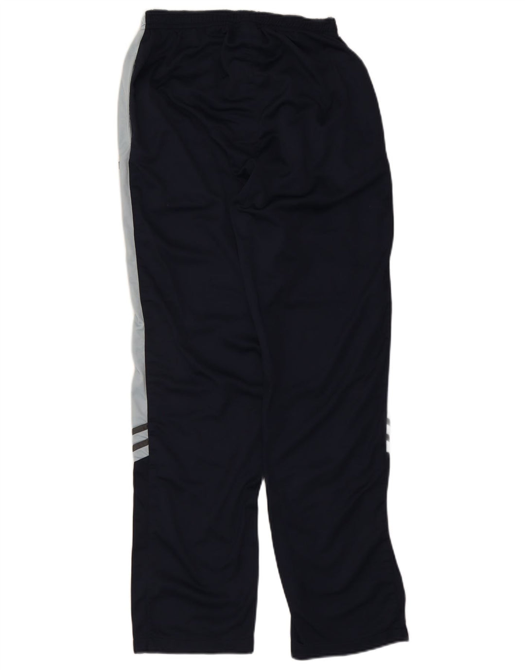 Asics Mens Tracksuit Trousers Large  Navy Blue Colourblock Polyester