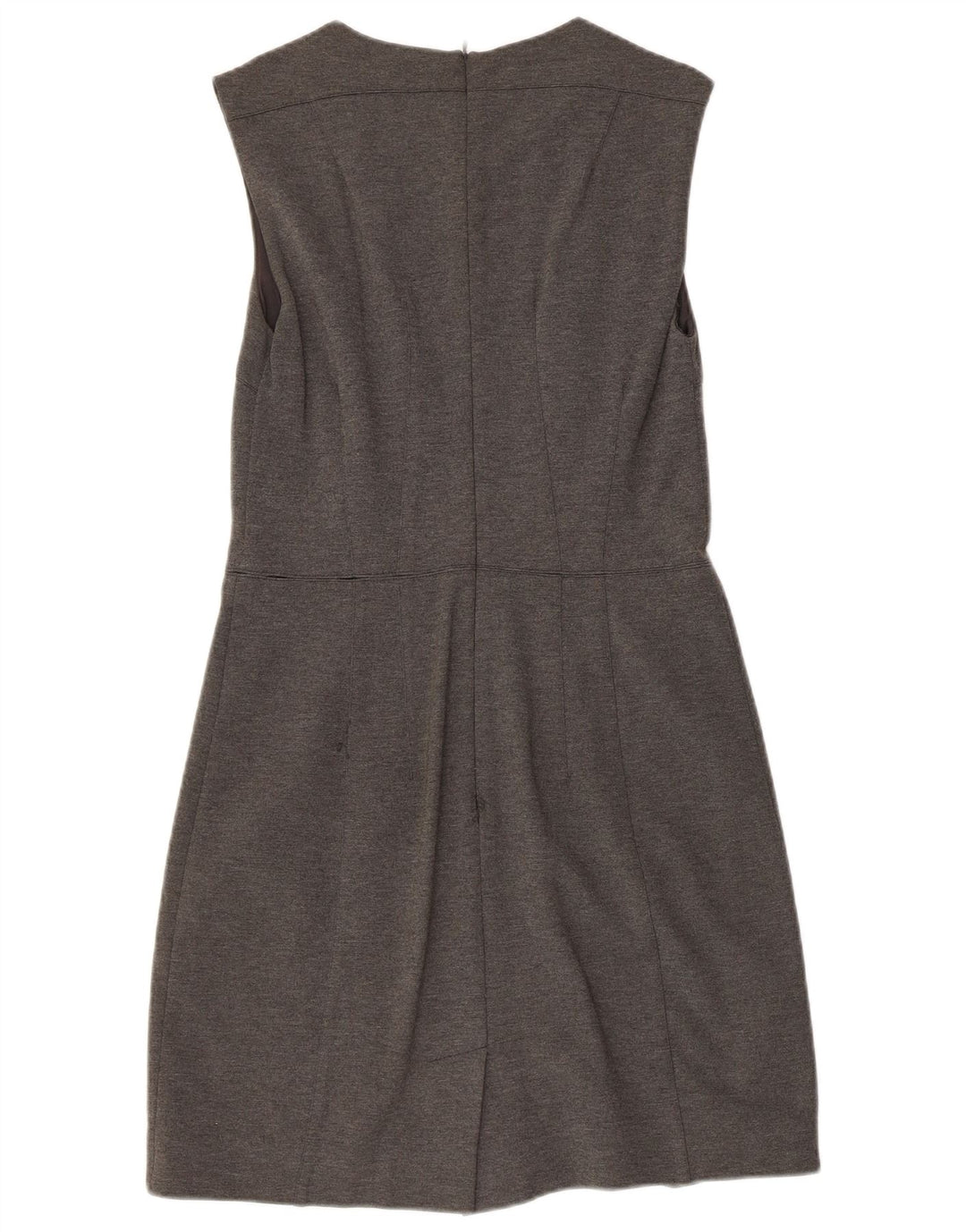 MARELLA Womens Sleeveless Sheath Dress UK 10 Small Grey