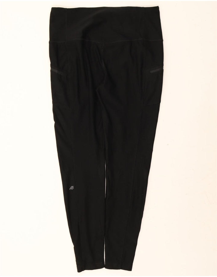 EDDIE BAUER Womens Leggings UK 16 Large Black Polyester Vintage Eddie Bauer and Second-Hand Eddie Bauer from Messina Hembry 