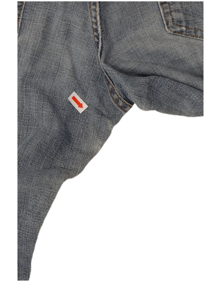 Levi's Womens 518 Super Low Bootcut Jeans US 3 Small W28 L30 Blue Cotton