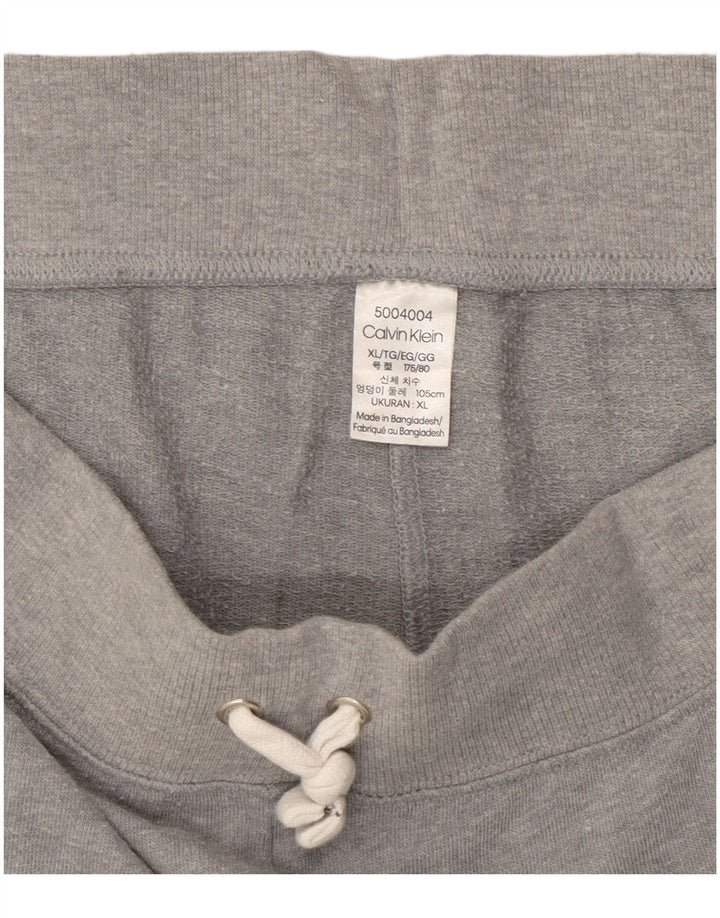CALVIN KLEIN Womens Tracksuit Trousers Joggers UK 18 XL  Grey Flecked