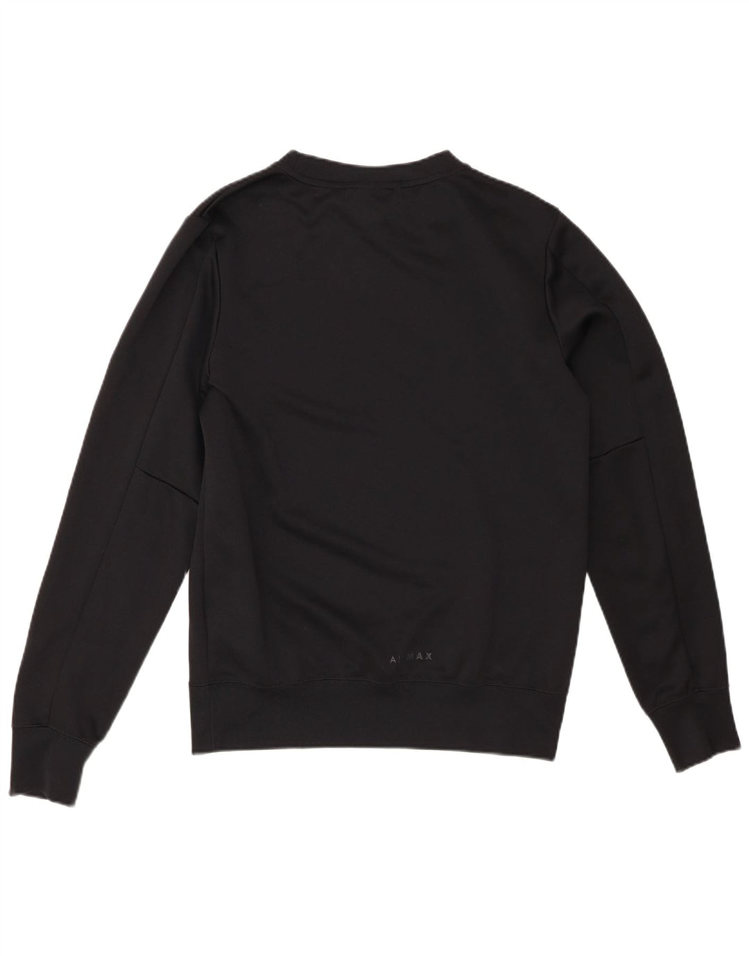 Nike Mens Graphic Sweatshirt Jumper Small Black Polyester