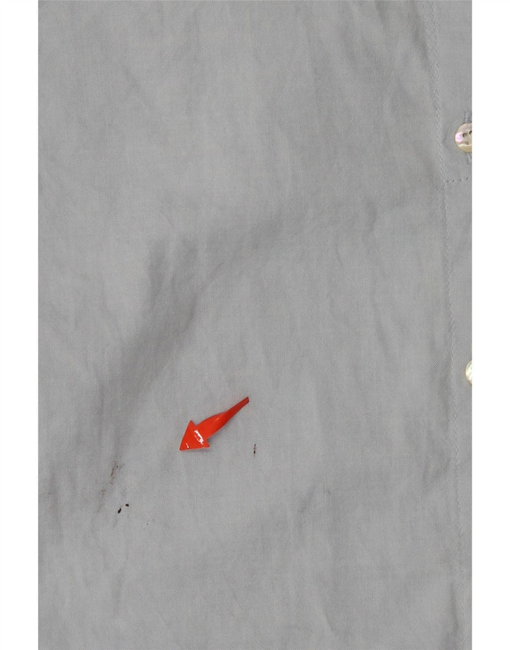 LEVI'S Womens Shirt UK 14 Medium Blue Cotton