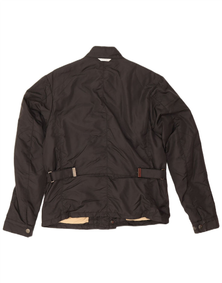 Brema Mens Utility Jacket IT 48 Medium Black Polyamide