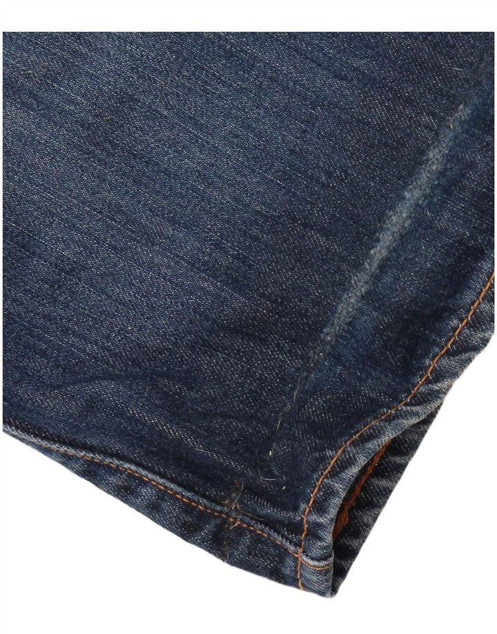 Levi's Mens 501 Straight Jeans W34 L32 Blue Cotton