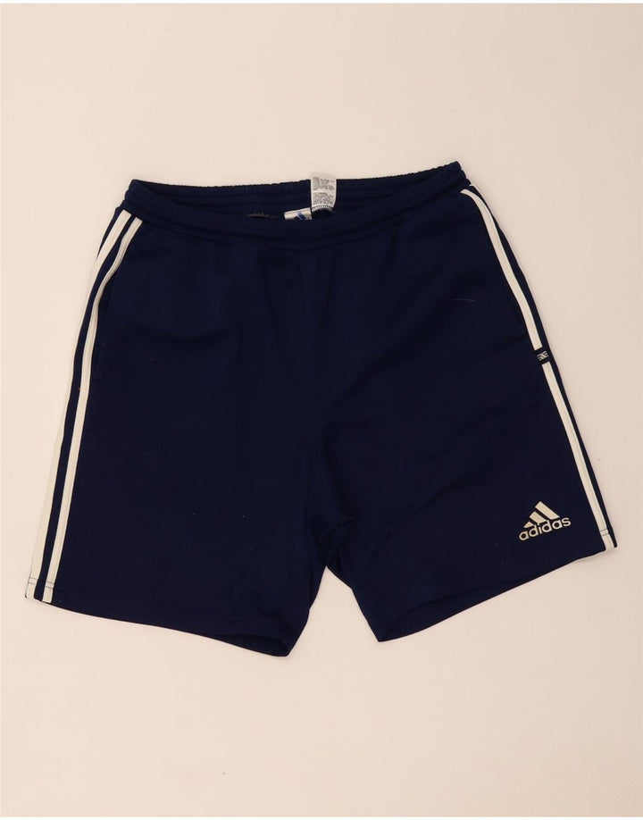 ADIDAS Mens Sport Shorts Large  Navy Blue Polyester