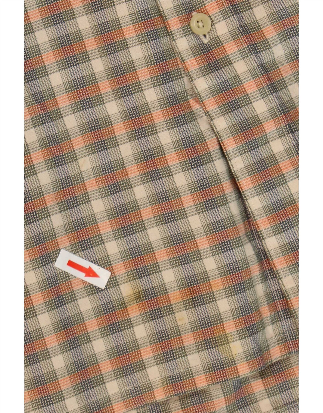 Nautica Mens Shirt XL Multicoloured Check Cotton