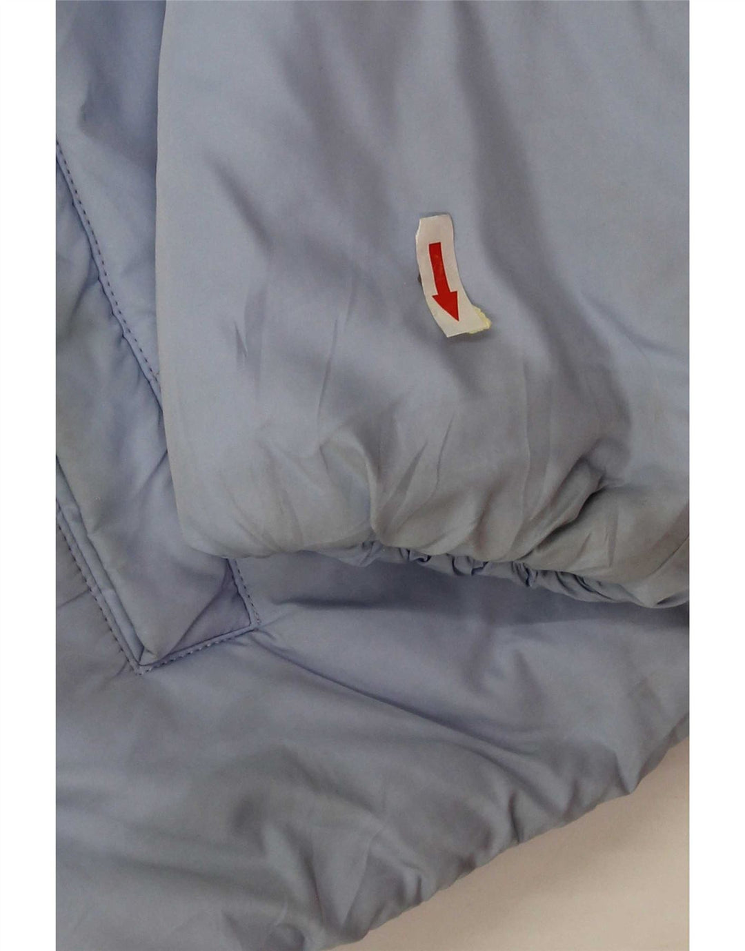 Marks & Spencer Womens Hooded Padded Jacket UK 14 Large Blue Polyester