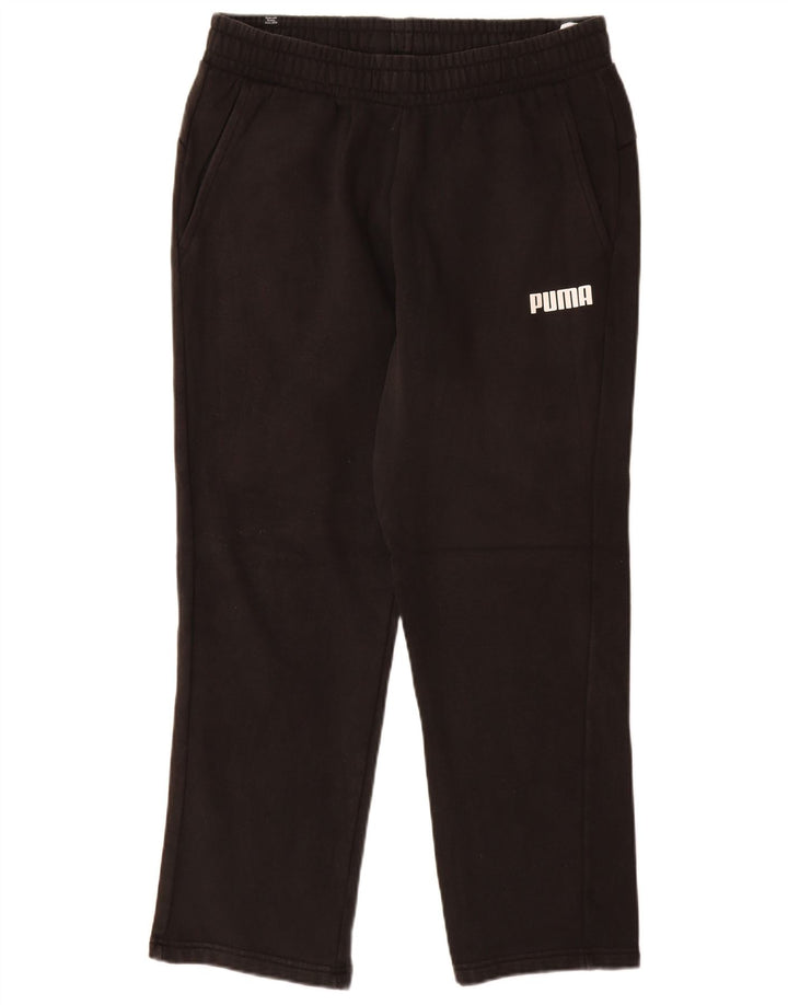 Puma Mens Tracksuit Trousers Large Black Cotton
