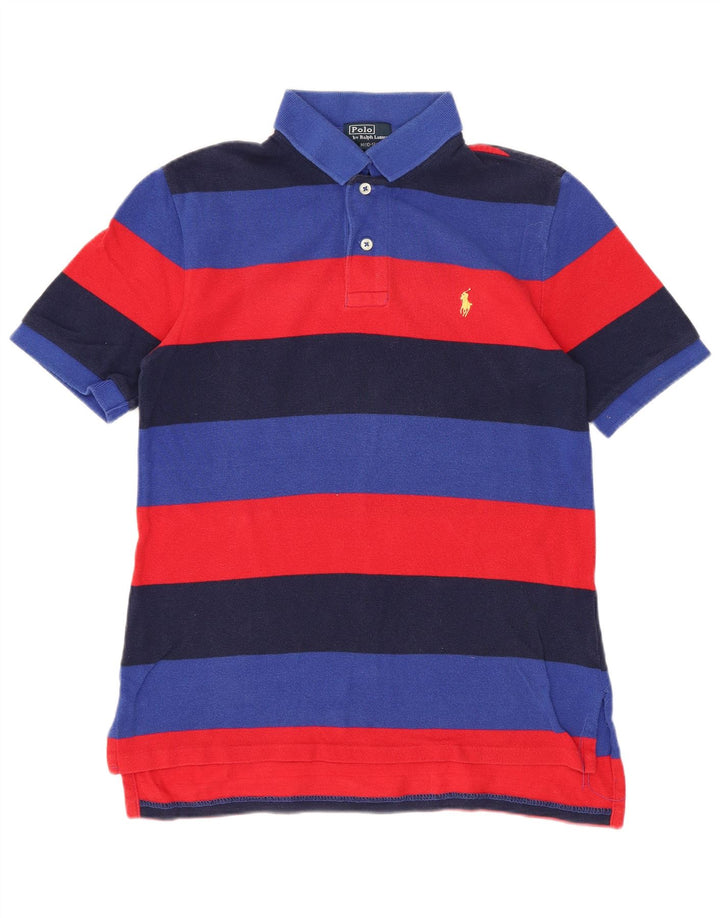 Polo Ralph Lauren Boys Polo Shirt 10-11 Years Medium Multicoloured Striped