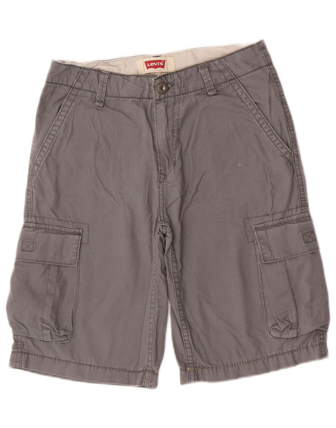 Levi's Boys Cargo Shorts 13-14 Years W27  Grey Cotton