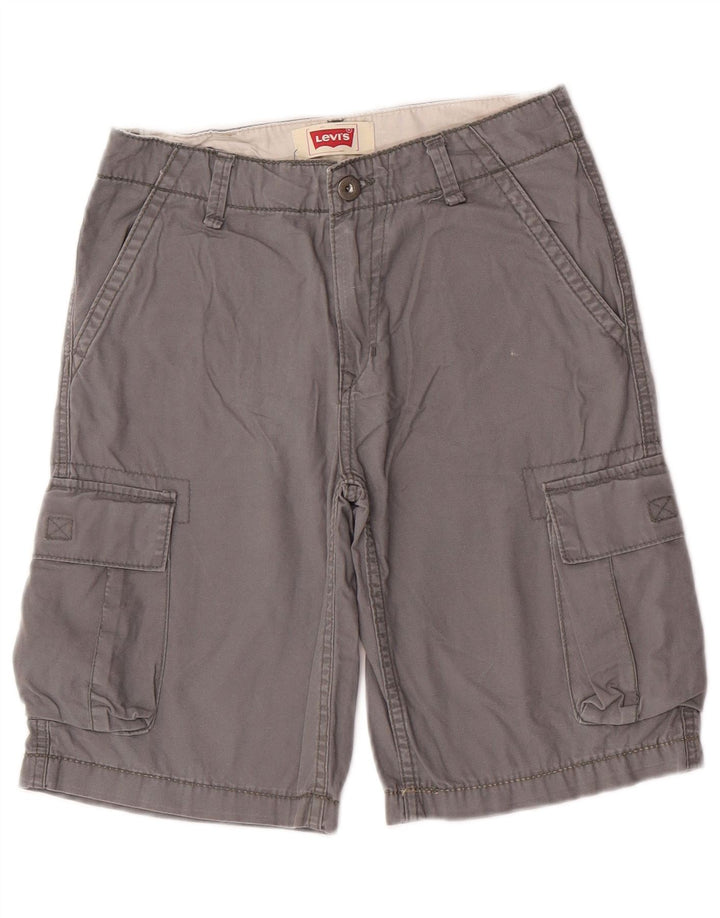 Levi's Boys Cargo Shorts 13-14 Years W27  Grey Cotton