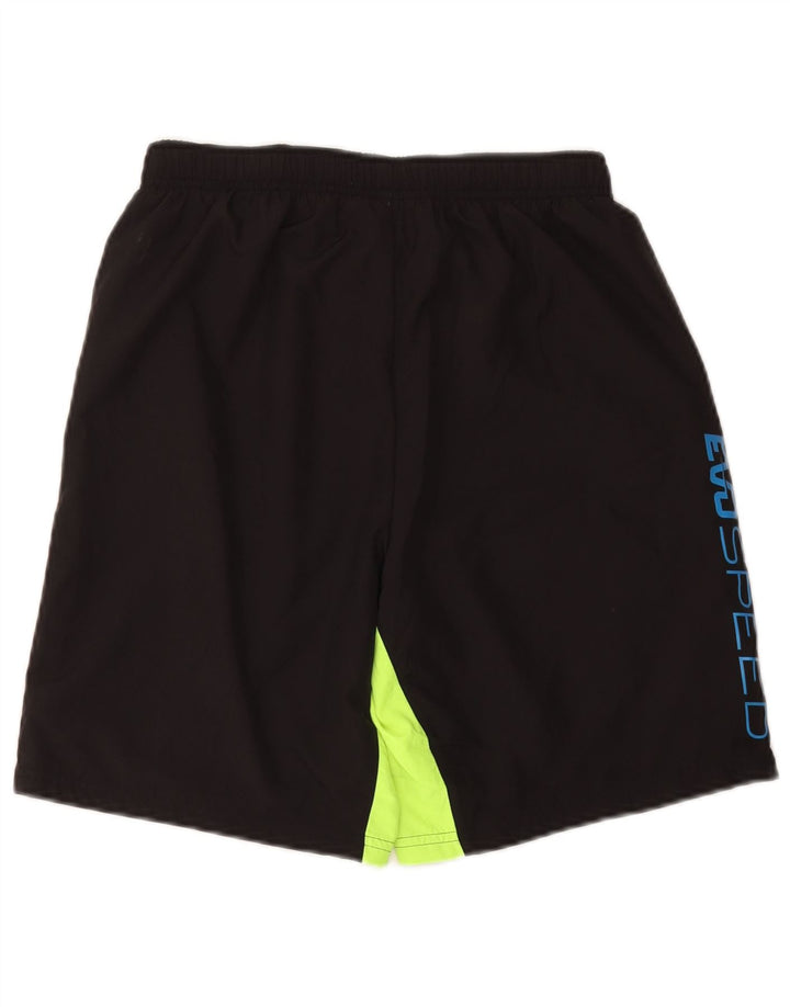 Puma Mens Sport Shorts Small Black Colourblock Polyester Sports