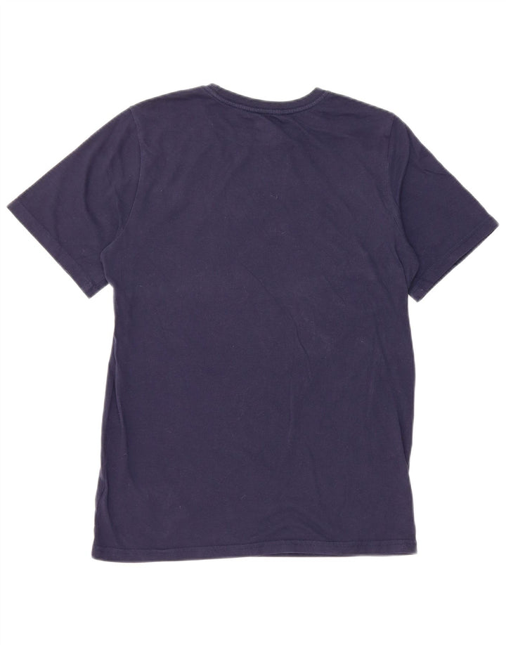 PUMA Boys Graphic T-Shirt Top 14-15 Years Large  Navy Blue Cotton