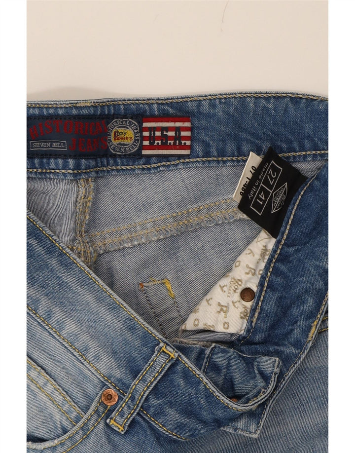 ROY ROGERS Womens Straight Jeans W27 L33 Blue Cotton Vintage Roy Rogers and Second-Hand Roy Rogers from Messina Hembry 