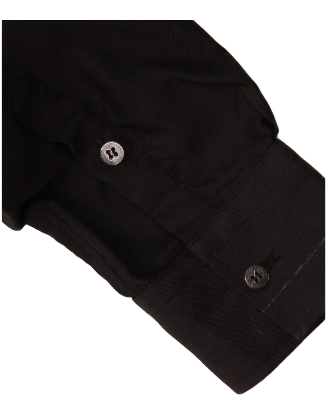 DOLCE & GABBANA Mens Shirt IT 48 Medium Black Cotton