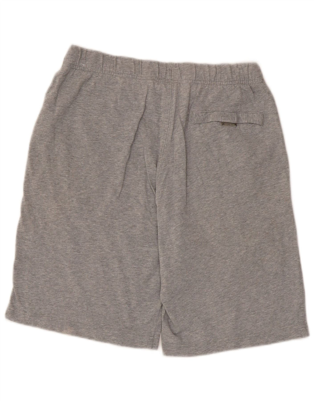 Nike Womens Sport Shorts UK 12 Medium  Grey Cotton