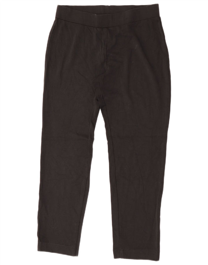 Marks & Spencer Womens Leggings UK 12 Medium Black Viscose