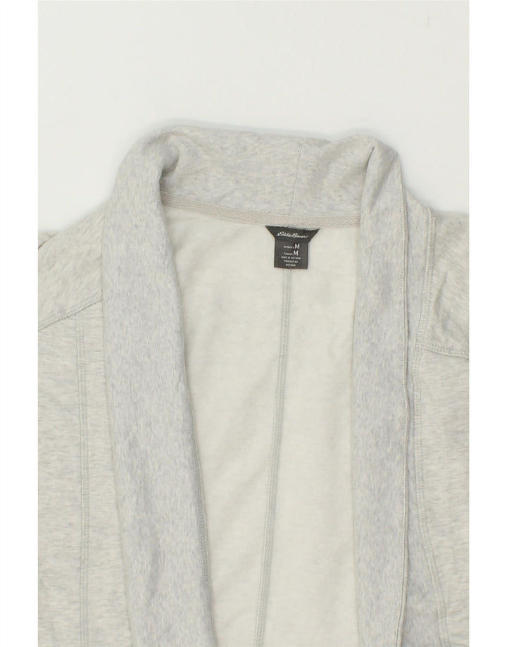 EDDIE BAUER Womens Open Cardigan Sweater UK 14 Medium Grey Vintage Eddie Bauer and Second-Hand Eddie Bauer from Messina Hembry 