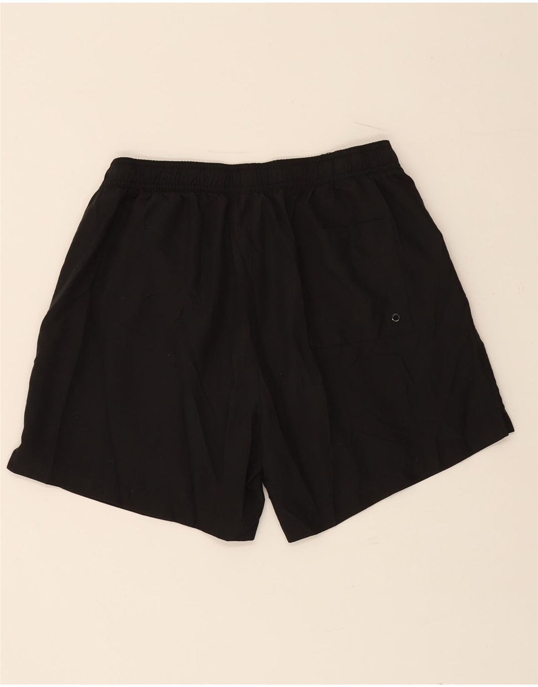 CALVIN KLEIN Mens Graphic Swimming Shorts XL  Black Colourblock Polyester
