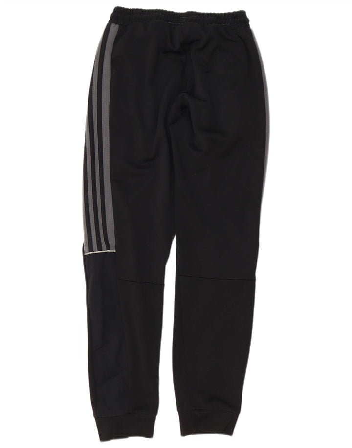 ADIDAS Mens Tracksuit Trousers Joggers Medium  Black Polyester