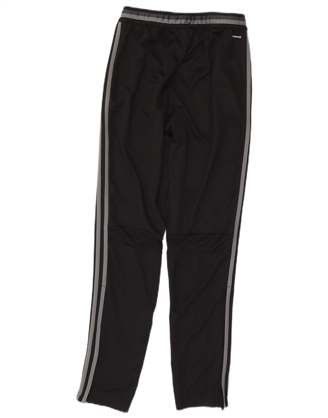 ADIDAS Boys Olympique Lyonnais Tracksuit Trousers 13-14 Years Black