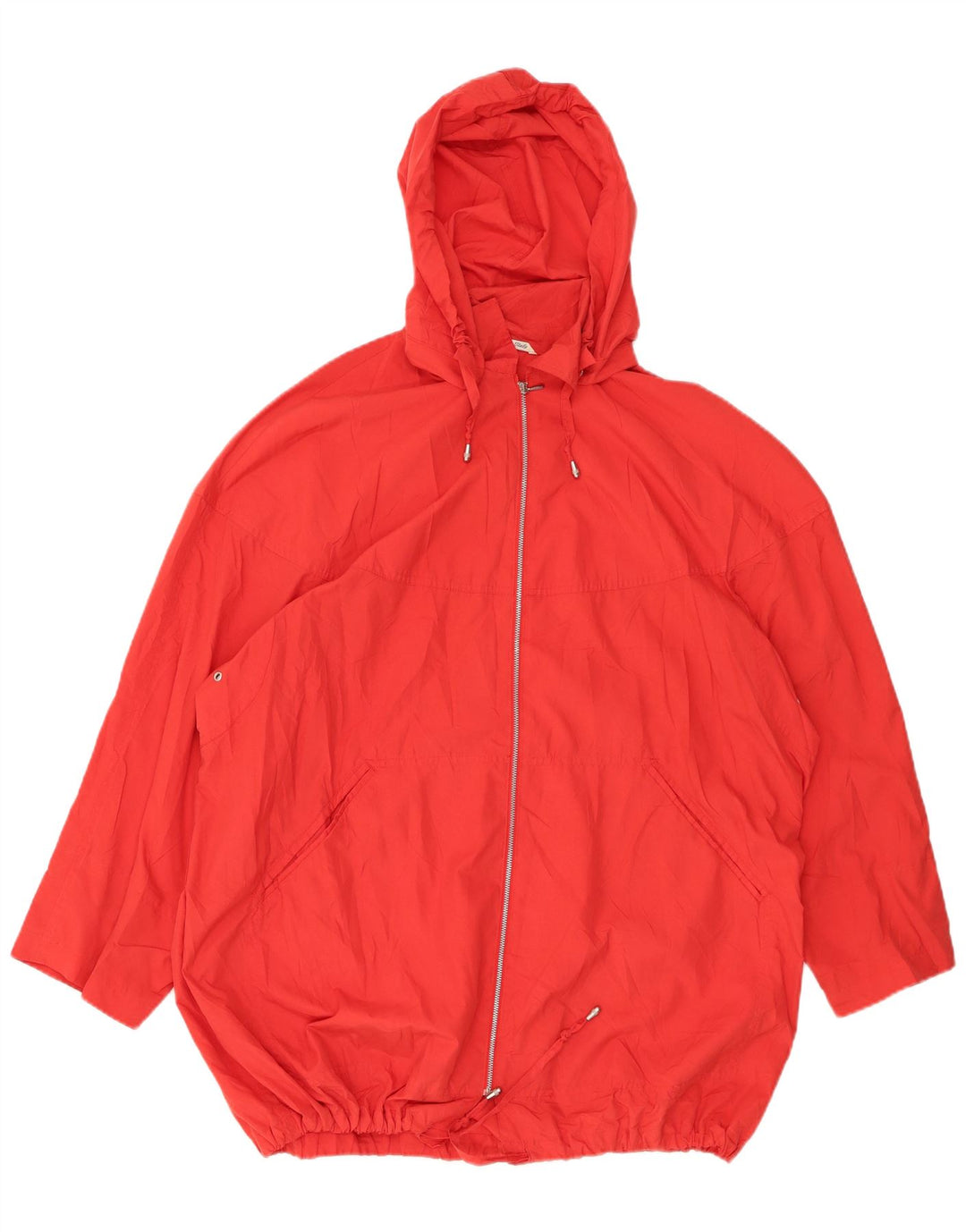 PENNY BLACK Womens Oversized Hooded Bomber Jacket UK 20 2XL Red