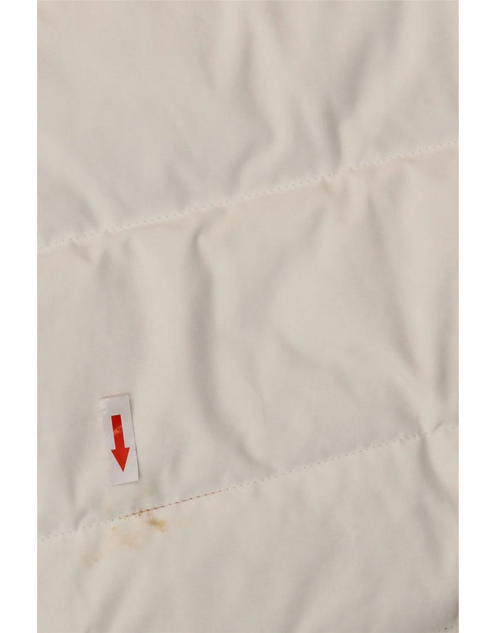 Nike Womens Reversible Padded Gilet UK 14/16 Large White Polyester