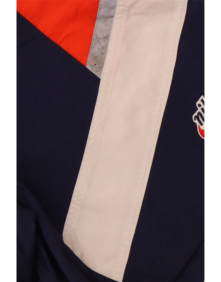 NIKE Mens Sport Shorts Medium Navy Blue Colourblock Polyester