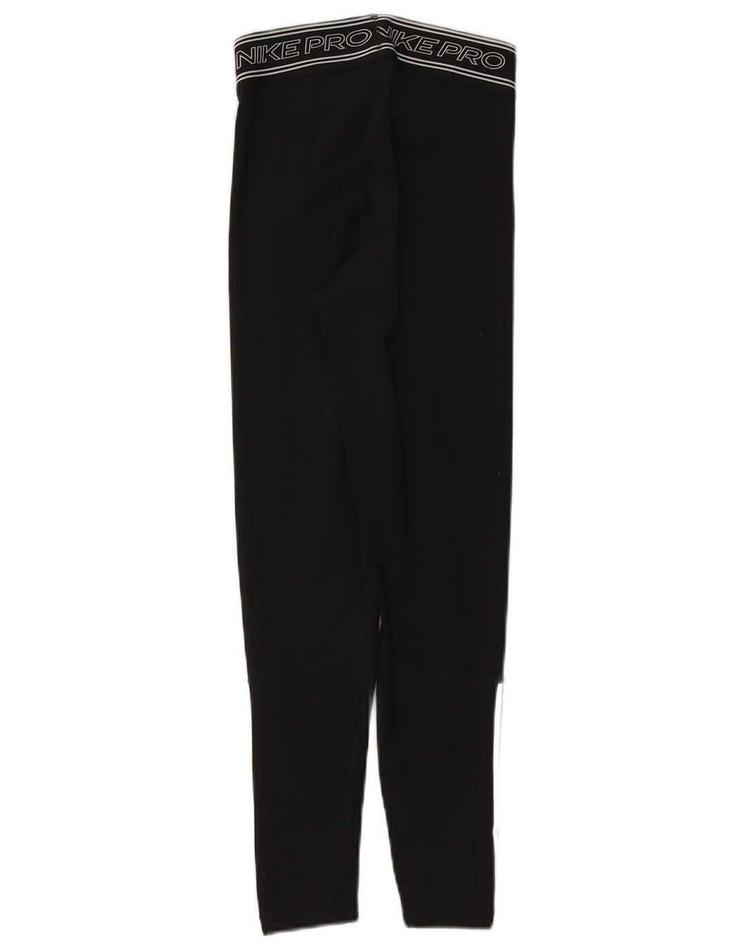 NIKE Womens Dri Fit Graphic Leggings UK 4 XS  Black Polyester