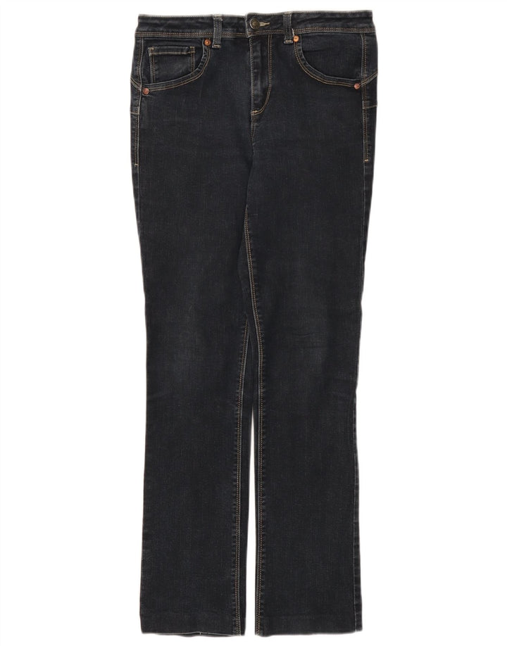Benetton Womens Bootcut Jeans W29 L28 Navy Blue