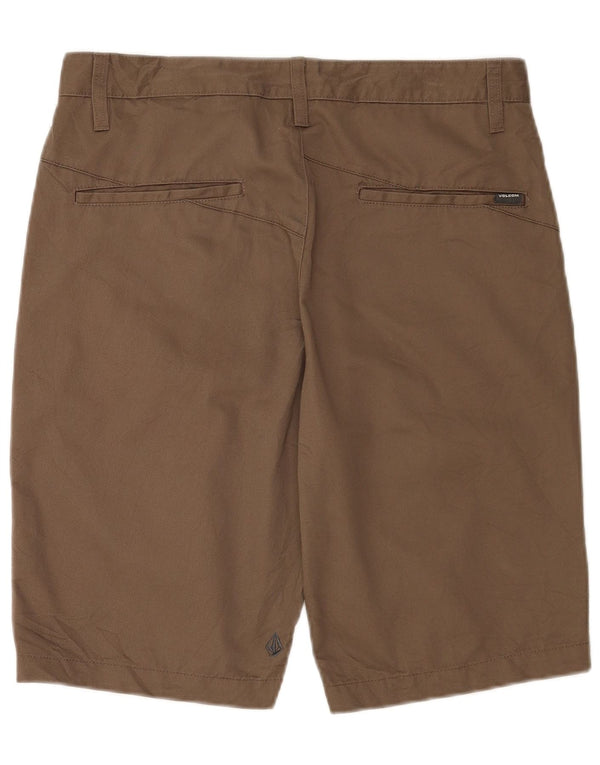 Volcom Mens Chino Shorts W31 Medium Brown Cotton