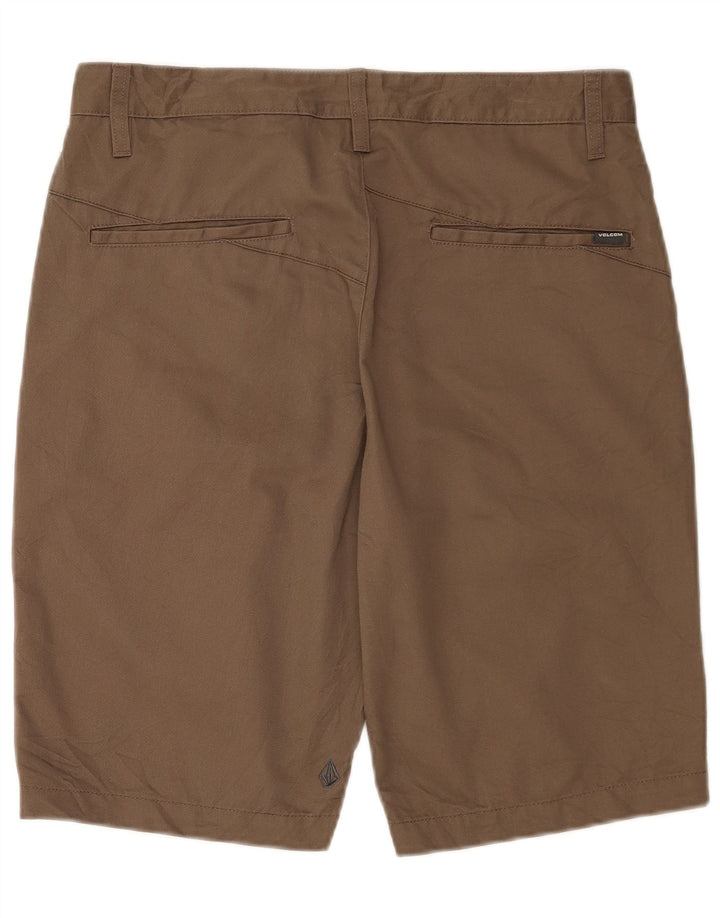 Volcom Mens Chino Shorts W31 Medium Brown Cotton