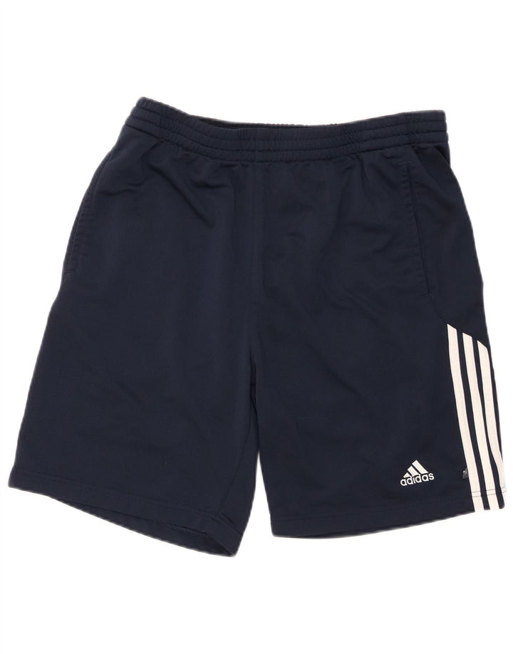 Adidas Mens Sport Shorts XL Navy Blue Polyester