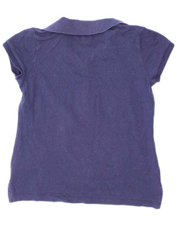 Polo Ralph Lauren Girls Shirt 8-9 Years Medium Navy Blue Cotton