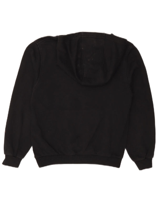 NIKE Boys Hoodie Jumper 12-13 Years Large Black Cotton