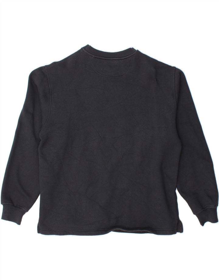 ELLESSE Mens Sweatshirt Jumper Large Navy Blue Cotton Vintage Ellesse and Second-Hand Ellesse from Messina Hembry 