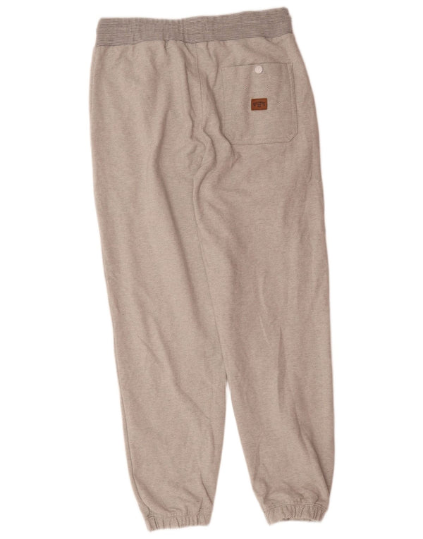 Billabong Mens Tracksuit Trousers Joggers Small  Grey Cotton