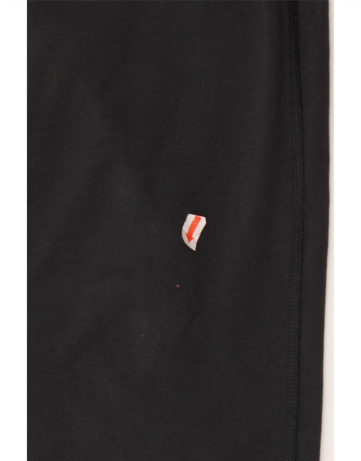 UNDER ARMOUR Womens Heat Gear Graphic Leggings UK 10 Small  Black