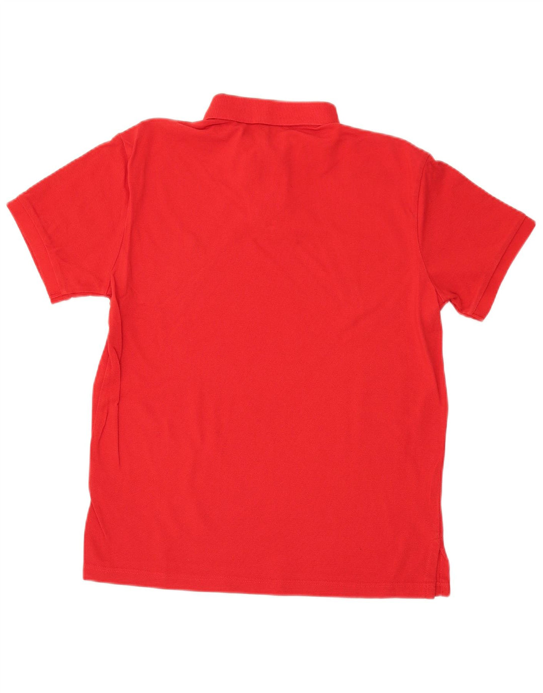 Polo Ralph Lauren Mens Custom Fit Polo Shirt Medium Red Cotton