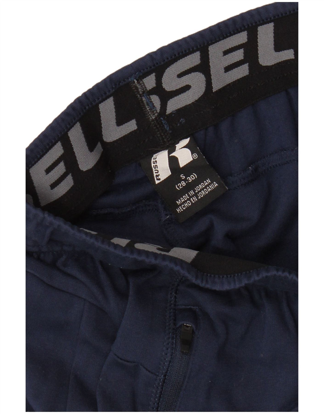 RUSSELL ATHLETIC Mens Tracksuit Trousers Small  Navy Blue