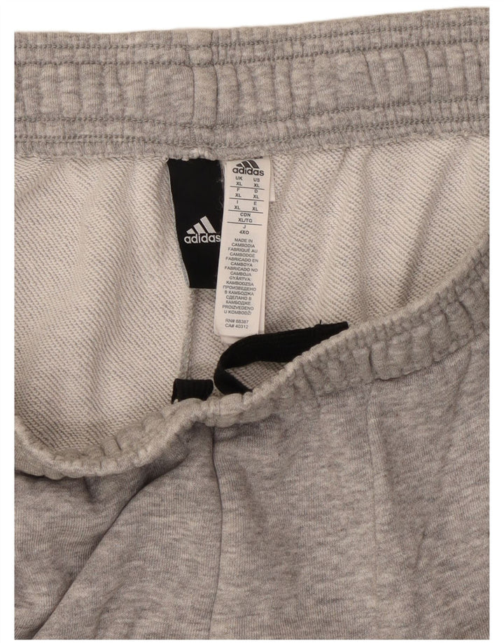 ADIDAS Mens Graphic Sport Shorts XL  Grey Cotton