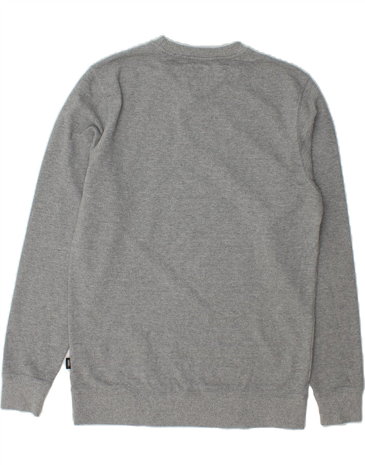 VANS Mens Graphic Sweatshirt Jumper Small Grey Cotton Vintage Vans and Second-Hand Vans from Messina Hembry 