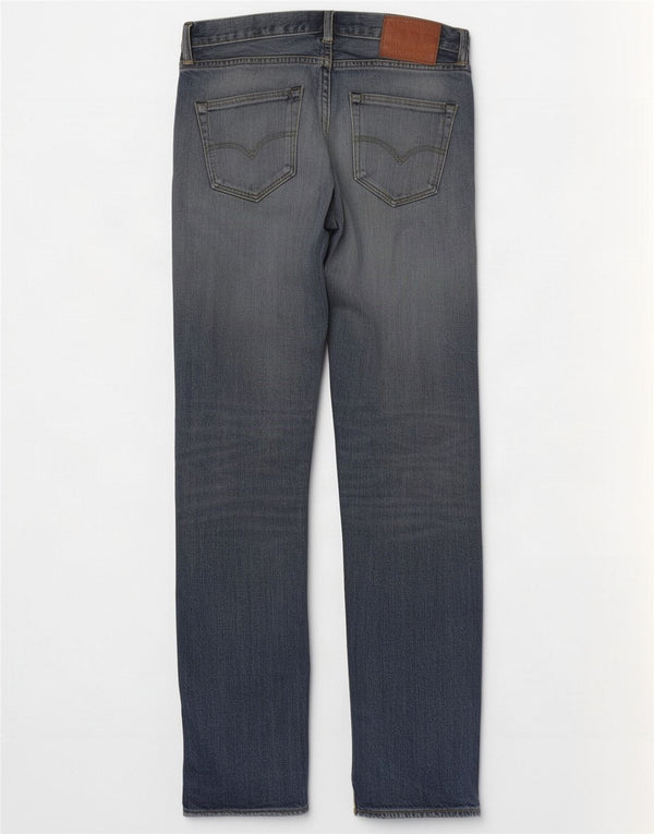 Levi's Mens 501 Distressed Straight Jeans W30 L34 Blue Cotton