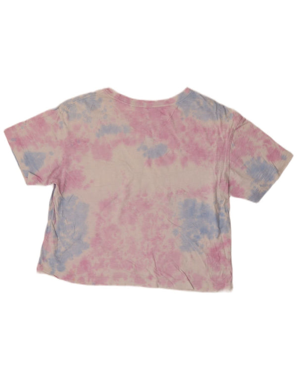 Calvin Klein Jeans Womens Oversized Graphic T-Shirt Top UK 14 Medium Pink