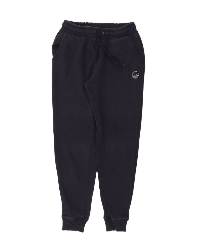 SOUL CAL Womens Tracksuit Trousers Joggers UK 12 Medium Navy Blue Cotton Vintage Soul Cal and Second-Hand Soul Cal from Messina Hembry 