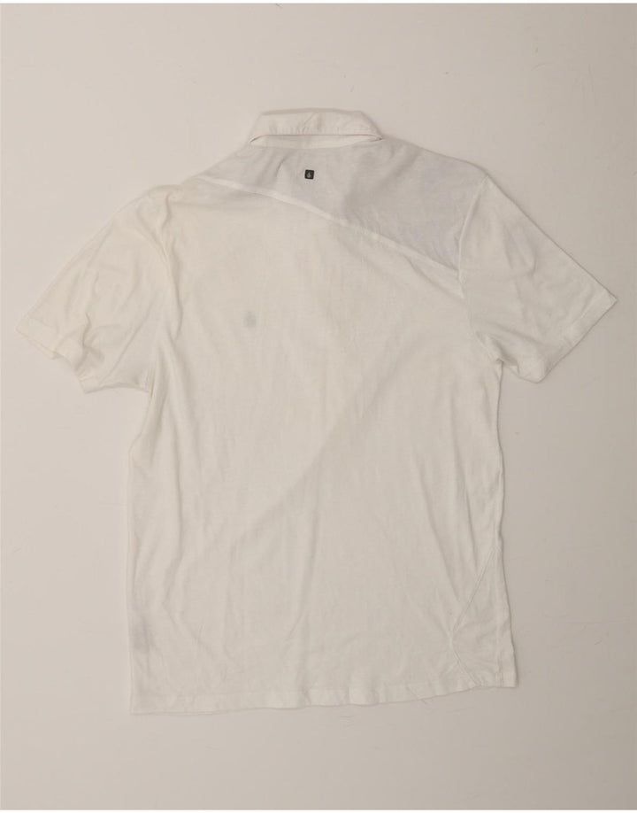 VOLCOM Mens Petit Polo Shirt Small White Vintage Volcom and Second-Hand Volcom from Messina Hembry 