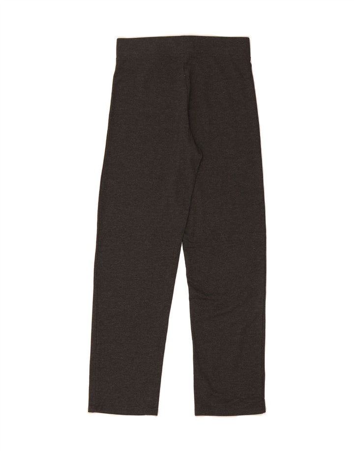 MARKS & SPENCER Womens Regular Tracksuit Trousers UK 10 Small Grey Cotton Vintage Marks & Spencer and Second-Hand Marks & Spencer from Messina Hembry 