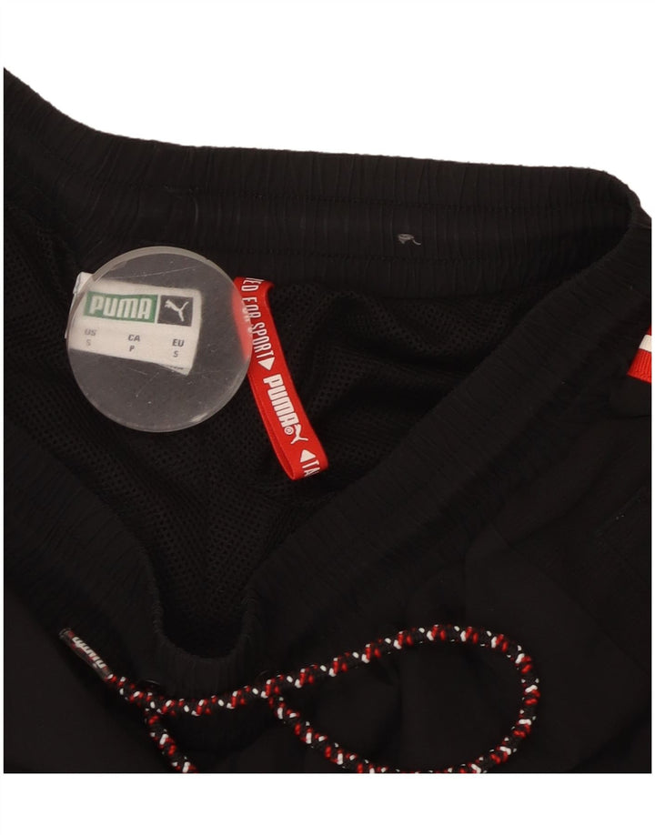 Puma Mens Sport Shorts Small Black Polyester